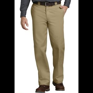 NWT DICKIES 34x32 Khaki Original Fit Work Pant 874